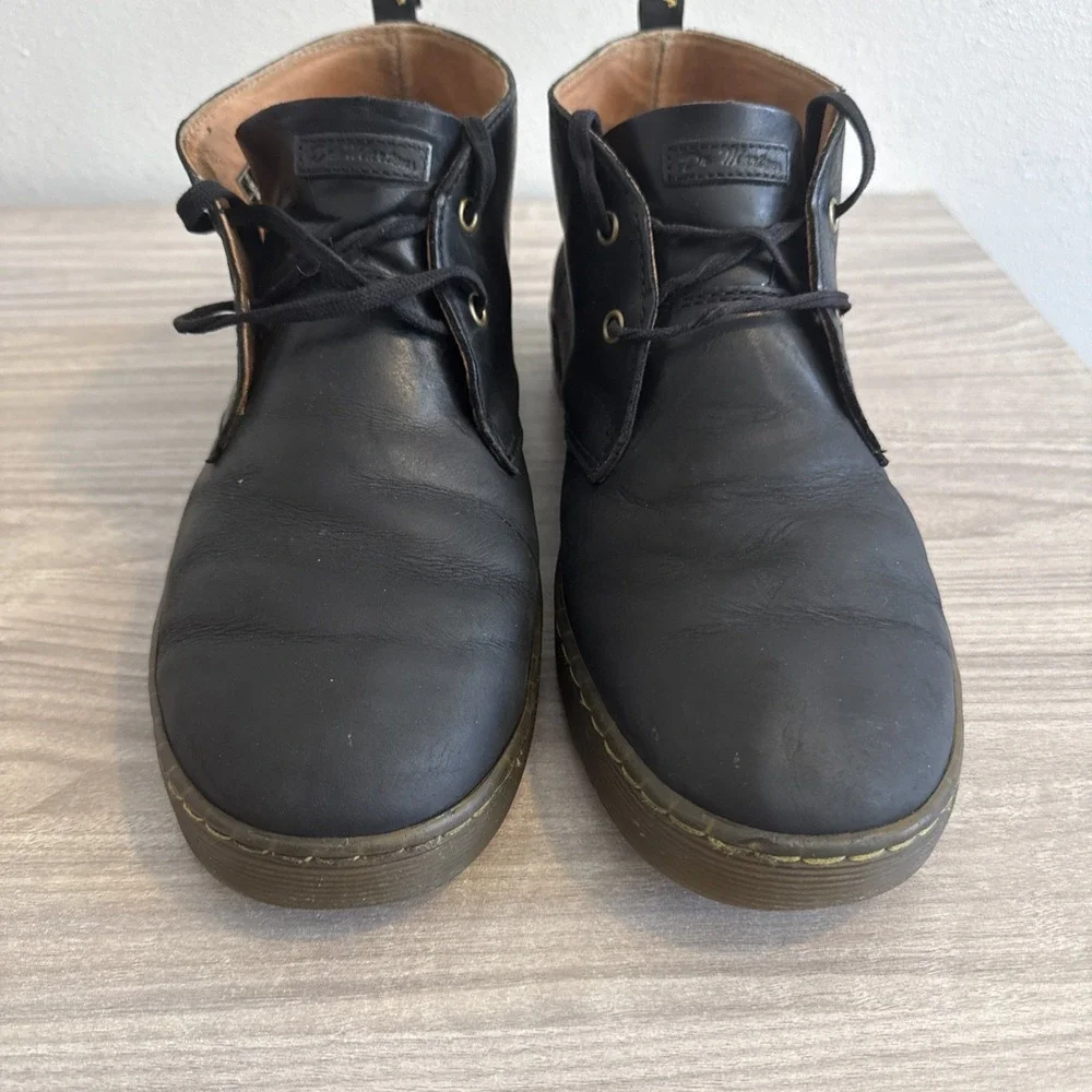 Doc Dr Martens Cabrillo Shoes Men's Size 12 Black Wyoming Chukka Boots Air Wair